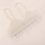 Sexy Patchwork Tassel Backless Pearl Accessories