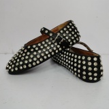 Casual Rivets Patchwork Round Out Door Flats Shoes