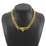 Daily Geometric Solid Chains Necklaces
