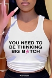 Casual Letter Print Vests U Neck Tops