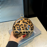 Casual Leopard Patchwork Chains Bags