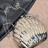 Casual Daily Solid Chains Bags