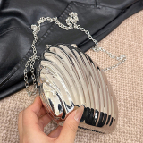 Casual Daily Solid Chains Bags