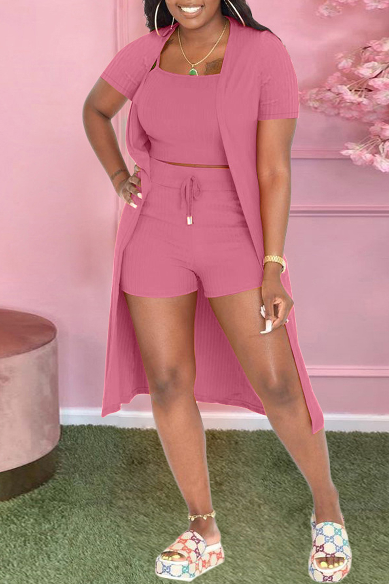Fashion Long Sleeve Loose Casual 3 Pieces Set
