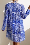 Sexy Print Longline Cardigan Cover Up Belted  Bra and Mini Shorts Bikini Sets Beach Vacation Three Piece Swimsuit