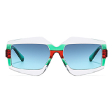 Casual Square Sun Glasses Large Frame Oversized Blue Light Blocking Non-Prescription Sunglasses