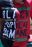 Casual Letters Print O Neck Short Sleeve Oversize Graphics T-shirt And Shorts Two Pieces Shorts Sets