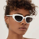 Casual Cat Eye Sunglasses Small Triangle For Qutdoor Sports And Beach Sunglasses