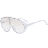 Casual Sportswear Oversized Sunglasses Trendy UV Protection Eyewear