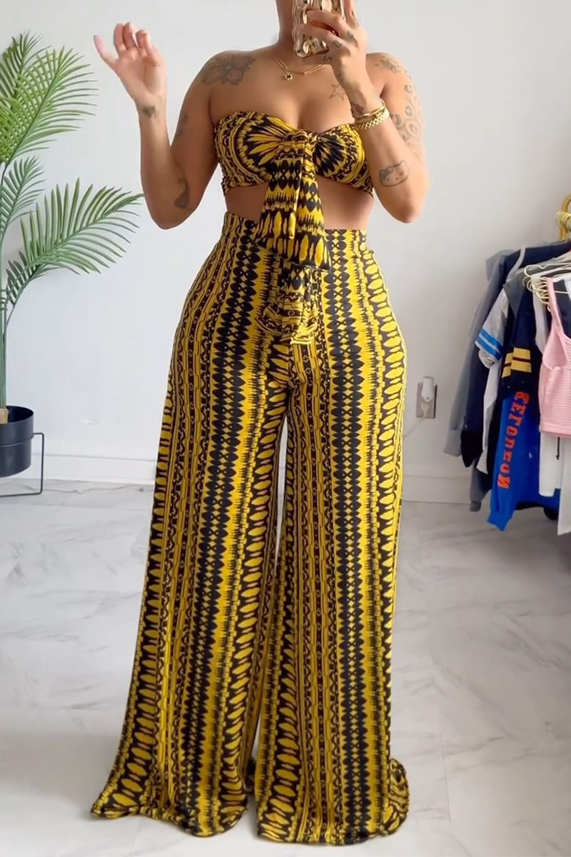 Temptation Vinyl Lace-Up 2-Piece Set - Crop Top and High-Cut Bottoms