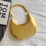 Mini Metallic Top Shoulder Handle Bag