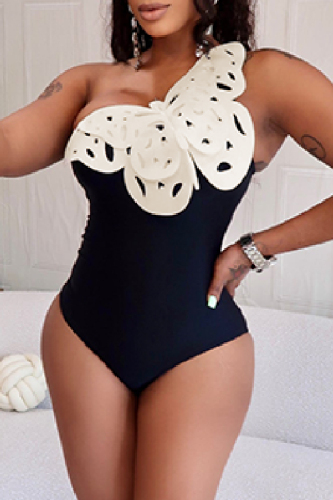 3D Cutout Butterfly Decor Backless Sleeveless One Piece Swimsuit Vacation Beach Swimwears