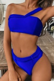 Backless Sleeveless Bra And Mini Shorts Bikini Sets Beach Vacation Swimwears