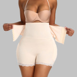 Square Leg Sharpwear Tummy Control High Waist False Butt Shaping Corset Breasted Postpartum Butt Lift Pants