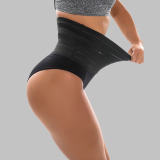 Plus Size Stretch High-Waist Cotton Triangle Panties Shaping Tummy Control Butt-Lifting Briefs