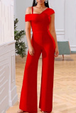 Sleeveless Spaghetti Strap Crop Tops And Flare Leg Pants Vacation Formal Office Lady Two Pieces Trouser Sets