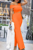 Sleeveless Spaghetti Strap Crop Tops And Flare Leg Pants Vacation Formal Office Lady Two Pieces Trouser Sets