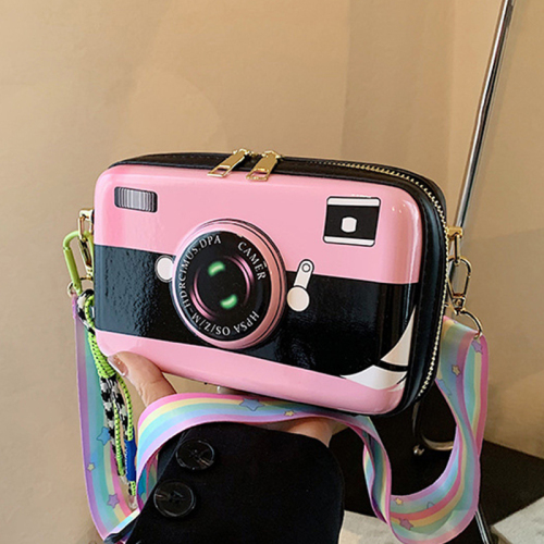 Broadband Camera Messenger Bags Shoulder Square Handbag