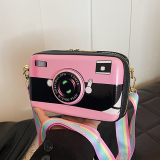 Broadband Camera Messenger Bags Shoulder Square Handbag