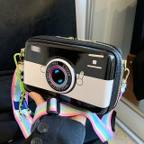 Broadband Camera Messenger Bags Shoulder Square Handbag
