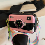Broadband Camera Messenger Bags Shoulder Square Handbag