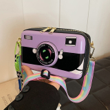 Broadband Camera Messenger Bags Shoulder Square Handbag