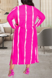 Casual Striped Print Cami Bodycon Midi Dresses Cover Up Longline Cardigan Jackets Long Vacation Plus Size Two Pieces Sets