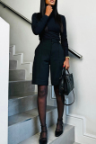 Casual Turtleneck Long Sleeve Inner Wear Slim Fit Tops