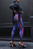 Casual Graphics Print High Waist Pencil Skinny Pants