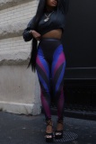 Casual Graphics Print High Waist Pencil Skinny Pants