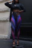Casual Graphics Print High Waist Pencil Skinny Pants