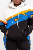 Casual Graphics Print Long Sleeve Fall Winter Hooded Sweatshirt