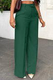 Formal High Waist Office Lady Wide Leg Pants