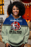 Halloween Casual Skull Print Long Sleeve Pockets Winter Fall Hooded Sweatshirt