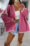 Casual Weave Long Sleeve Winter Fall Knitted Sweater Cardigan Jackets
