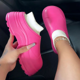 Trendy Women's Cotton Warm Shoe Covers for Outdoor Wear