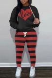 Light Blue Zipper Hooded Long Sleeve Jackets And Skinny Pants Sportwear Casual Two Pieces Sweatpants Set