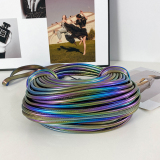 Purple Y2K Spicy Girl Bagwire Noodle Bag