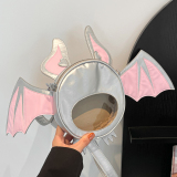 Casual Halloween Bat Small Crossbody Zipper Bags