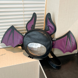 Casual Halloween Bat Small Crossbody Zipper Bags
