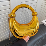 Colorful Iridescent Acrylic Handbag Chains Bags