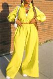 Black Zipper Collar Long Sleeve Jackets And Wide Leg Pants Sportwear Casual Two Pieces Trouser Sets