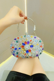 Multicolor Party Club Evening Daily Rhinestone Decor Clutch Bags Handbags