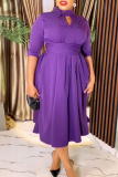 Turmeric Formal Office Evening Cocktail Beading Half A Turtleneck Half Sleeve Hollow Out Formal Cocktail A Line Plus Size Pleated Maxi Dress