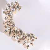 Golden Party Cub Prom Daily Stud Earrings Ear Cuff