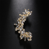 Golden Party Cub Prom Daily Stud Earrings Ear Cuff