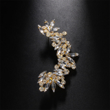 Golden Party Cub Prom Daily Stud Earrings Ear Cuff
