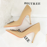 Women's Rhinestone Decor High Heels