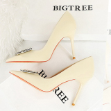 Women's Rhinestone Decor High Heels