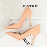 Women's Rhinestone Decor High Heels